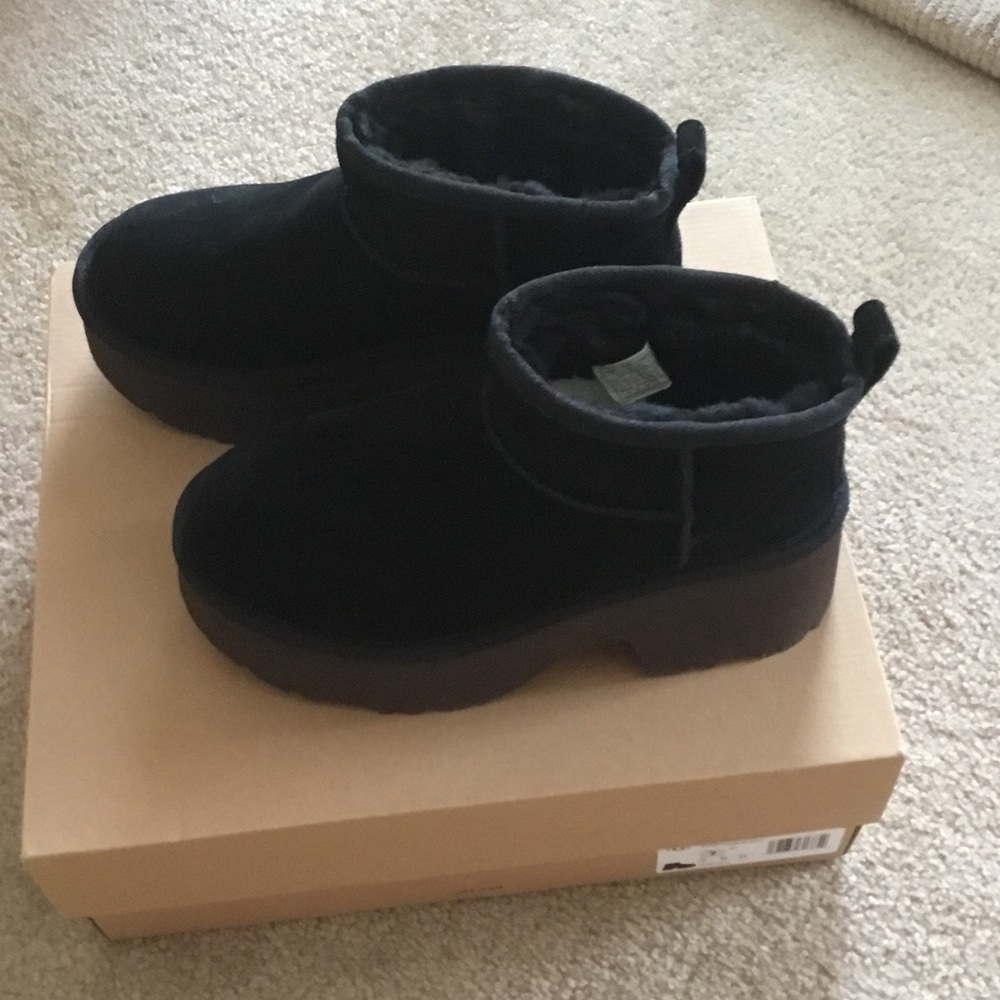 UGG Black Ankle Boots